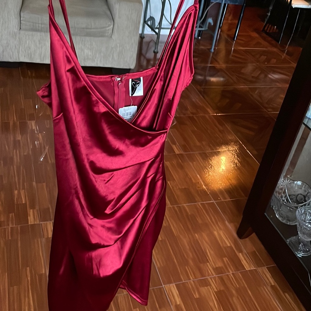 Red dress
